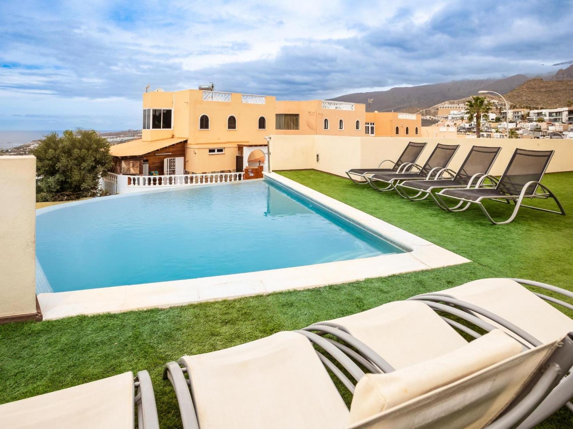 Сasa de vacaciones Olbia Charming Dreamview With Jacuzzi Costa Adeje (Tenerife)